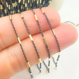 Gold & Silver Two-Tone Chains – Affordable Wholesale Options