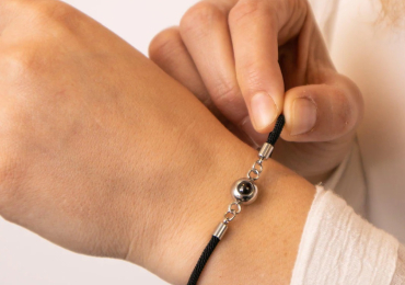 Mens Photo Projection Bracelet | Elegant Eternity