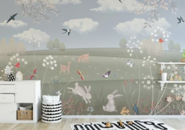 Transform Your Child’s Space with Charming Kids Room Wallpaper