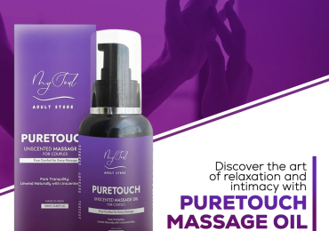 Puretouch Unscented Massage Oil for Men by My Soul