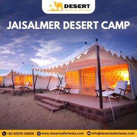 Best Luxury Camps in Sam Sand Dunes, Jaisalmer