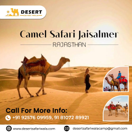 Best Camel Safari tours in Sam Sand Dunes, Jaisalmer