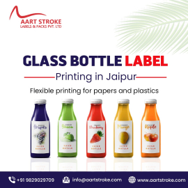 Best Bottle Label Printing Service | Custom Designs & Fast Delivery