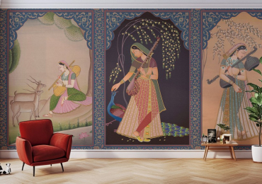 Artistic Touch: Unique Sculpture Wallpaper for Every Room