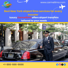 Experience Comfort with NYC Airport Limousine – Carmellimo.com