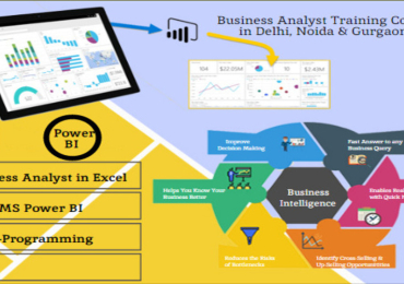 Best Business Analytics Course for career growth Noida, Excel, VBA, SQL, Power BI, and Free Data Science Certification till 30 Aug 2025, by “SLA Consultants Noida”