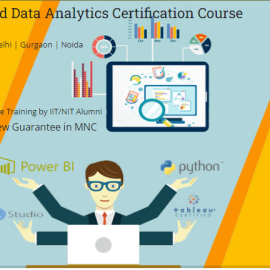 Google Data Analyst Training Academy in Delhi, 110028 [100% Job, Update New MNC Skills in ’24] Navratri Offer’24,,  NCR in Microsoft Power BI Certification in Gurgaon, Free Python Data Science in Noida, Training and SAS Course in New Delhi, by “SLA Consultants India” #1