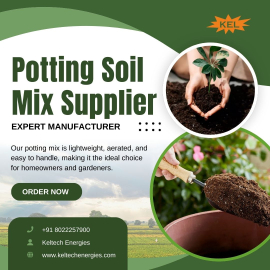 High-Quality Potting Mix for Indoor and Outdoor Gardening