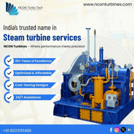 Premier Turbine Manufacturer in India – NCON Turbines | www.nconturbines.com