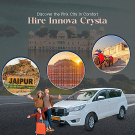 Hire Innova Crysta Jaipur – Rental at Best Price
