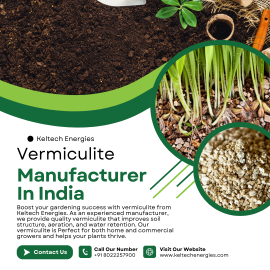 Vermiculite Manufacturer for Gardening and Horticulture Needs – Keltech Energies