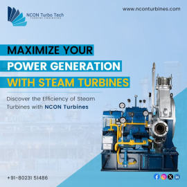 Turbine Manufacturers in India – Powering Your Success with NCON Turbines