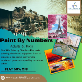 Paint by Numbers | Paint by Numbers for Adults and Kids! | Paint for Life