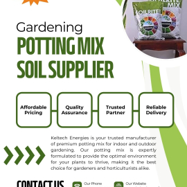 Premium Potting Mix Manufacturer – Keltech Energies