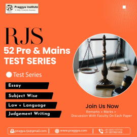 Rajasthan APO Main test series | Praggya Institute