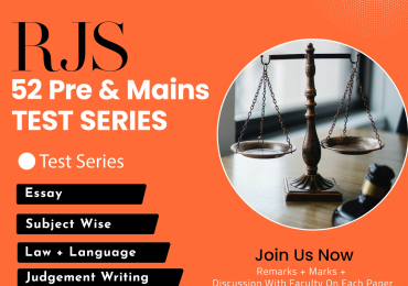 Rajasthan APO Main test series | Praggya Institute