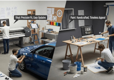 Vinyl vs Paint Branding: Smart Signage Choices for Businesses