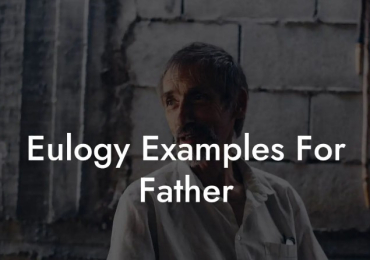 Eulogy Template: A Guide to Crafting a Meaningful Farewell