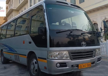 Toyota Coaster hire for wedding