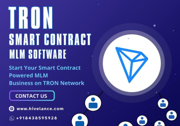Launch Your MLM Business at Low Cost with TRON Smart contract MLM Software