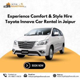 Book Innova Car Rental Jaipur Online | Royal Rajasthan Cab