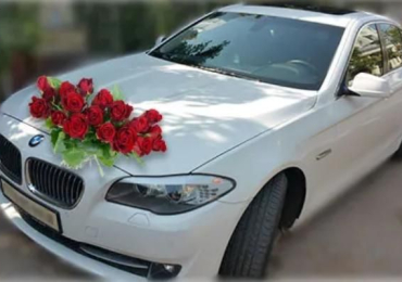 BMW 5 Series rental for wedding