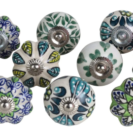 Perilla Home: Ceramic Cabinet Door Knobs Collection