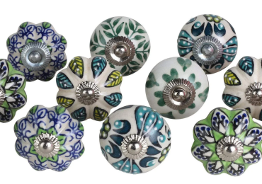 Perilla Home: Ceramic Cabinet Door Knobs Collection