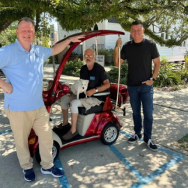 Fat tire electric tricycle