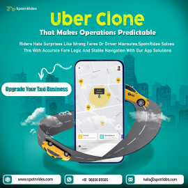 Next-Gen Ride-Hailing Made Easy – Uber Clone App for Taxi Operators!