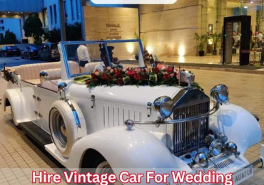 Vintage RR Car for wedding